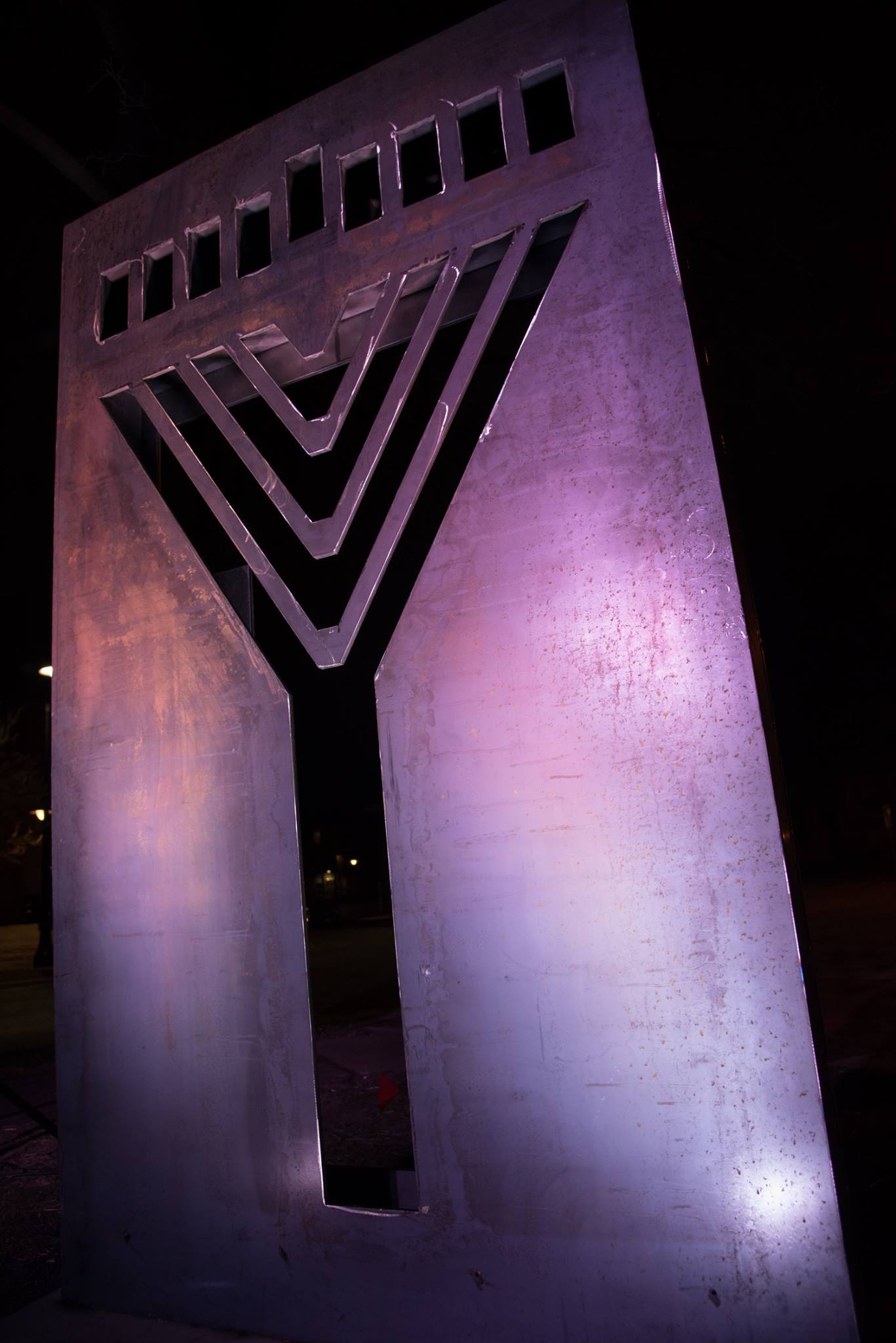 New Menorah Dedication at Illini Chabad