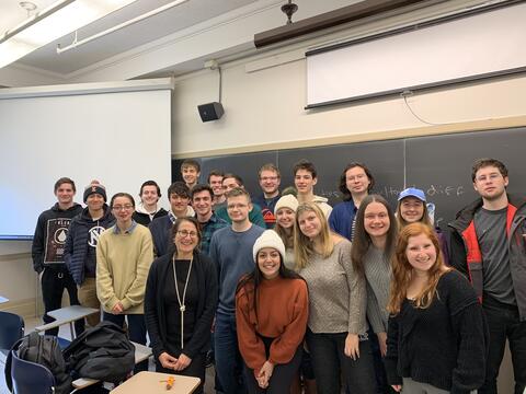 students in FA19 section of JS 209 