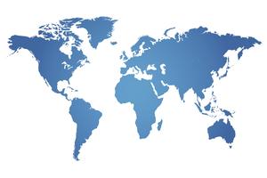 Simple world map