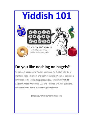 Course flyer