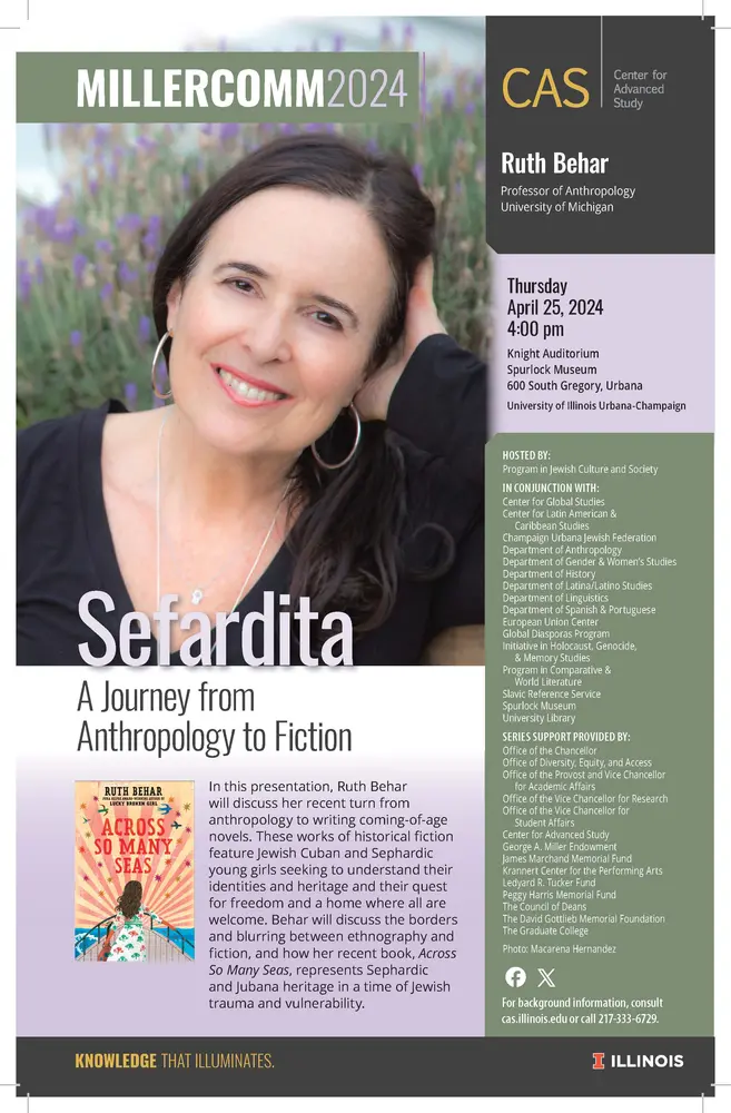 Ruth Behar flyer