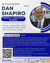 Dan Shapiro Event Flyer