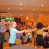 Dancing during the Klezmer performance at Krannert Center